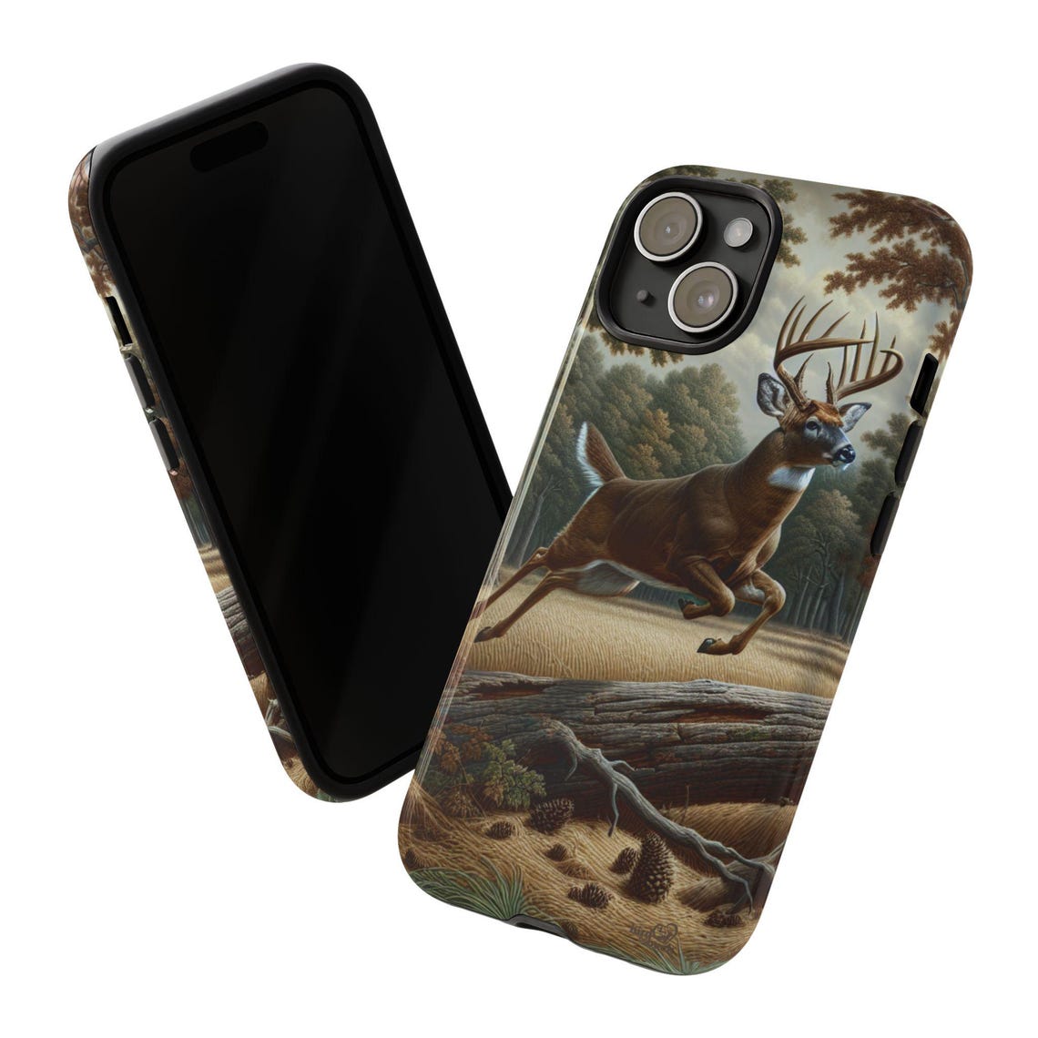 Blisscorners Hunting Deer Hunting , Whitetail Buck Full Wrap Phone Case LM1012