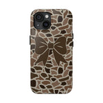 Blisscorners Old School Camo Tough Phone Case with Coquette Bow, Hunting Gifts, Accessories, Impact Resistant
Full Wrap Phone Case LM0812