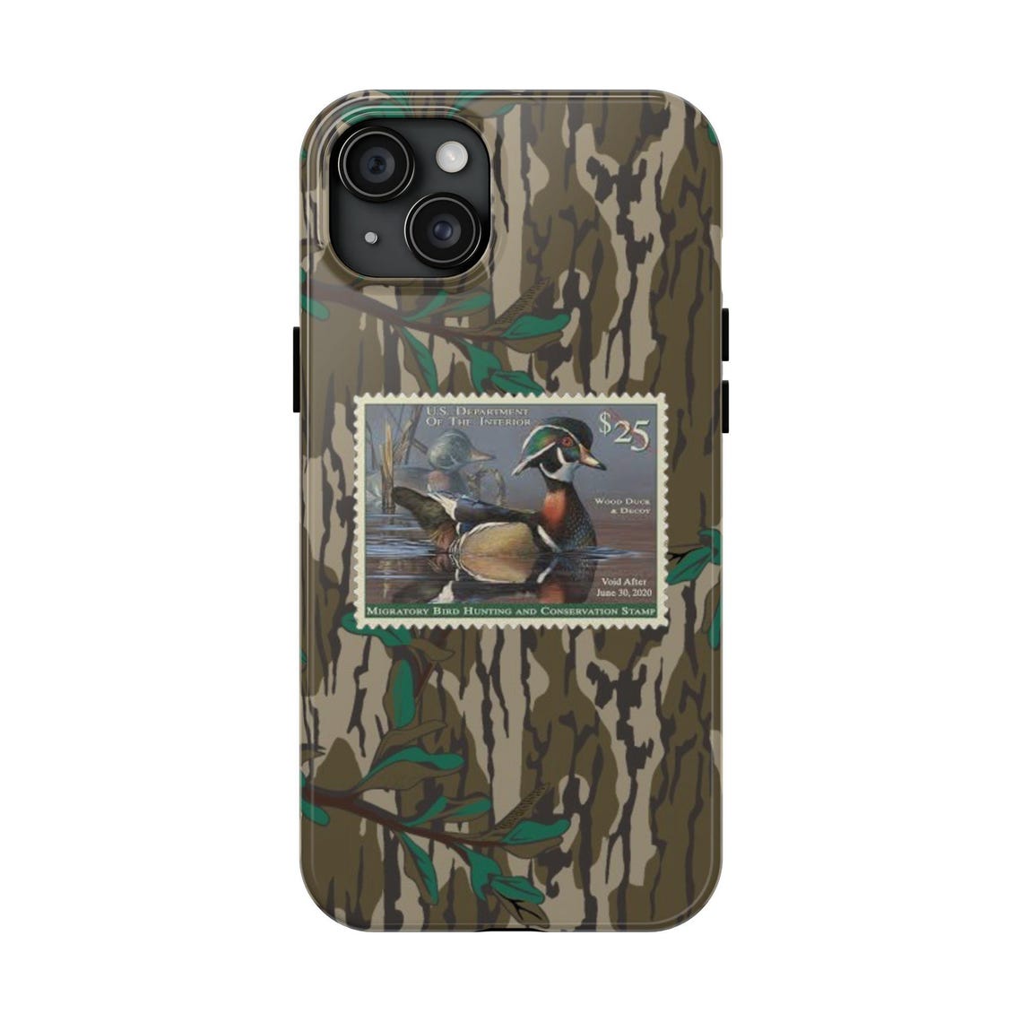 Blisscorners Wood Duck Stamp Camo Phone Case | Tough Phone Cases
Full Wrap Phone Case LM0812