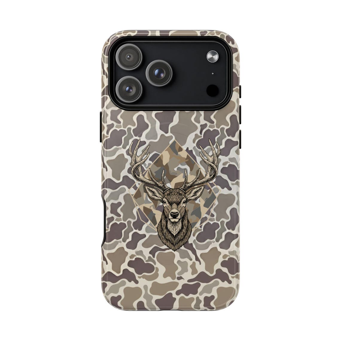 Blisscorners Camouflage Buck Deer phone case | Tough Magnetic Case Full Wrap Phone Case LM0812