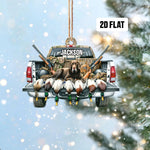 Blisscorners Duck Hunting Christmas Ornament