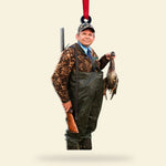 Blisscorners Custom Photo Hunting Ornament Gift for Deer Hunter