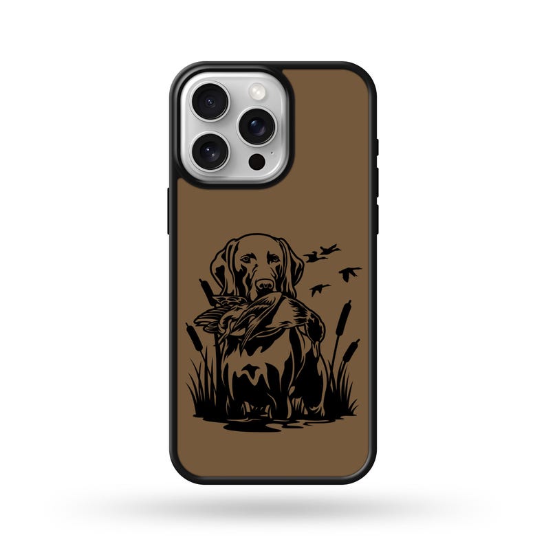 Blisscorners Brown Lab Duck Hunting Dog Phone Case LM0812