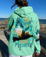 BLISSCORNERS AND INTO THE FOREST I GO EAGLE ALL OVER PRINT