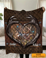 Blisscorners personalized you& me we got this fleece blanket