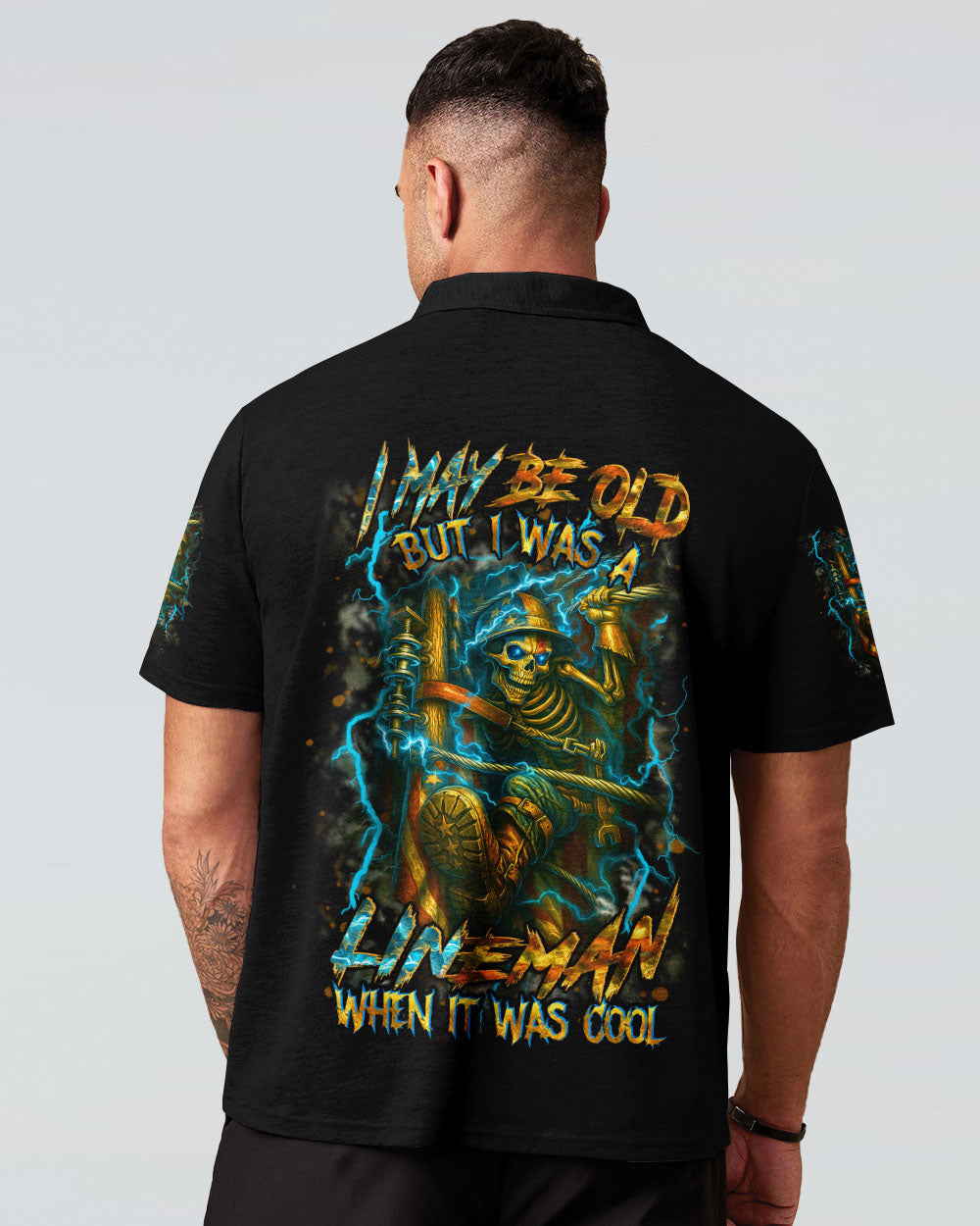 BLISSCORNERS I AM A WELDER I AM WHO I AM SKULL ALL OVER PRINT