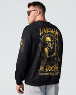 BLISSCORNERS AMERICAN BY BIRTH LINEMAN BY CHOICE SKULL ALL OVER PRINT
