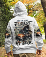 BLISSCORNERS AND INTO THE FOREST I GO BIGFOOT ALL OVER PRINT