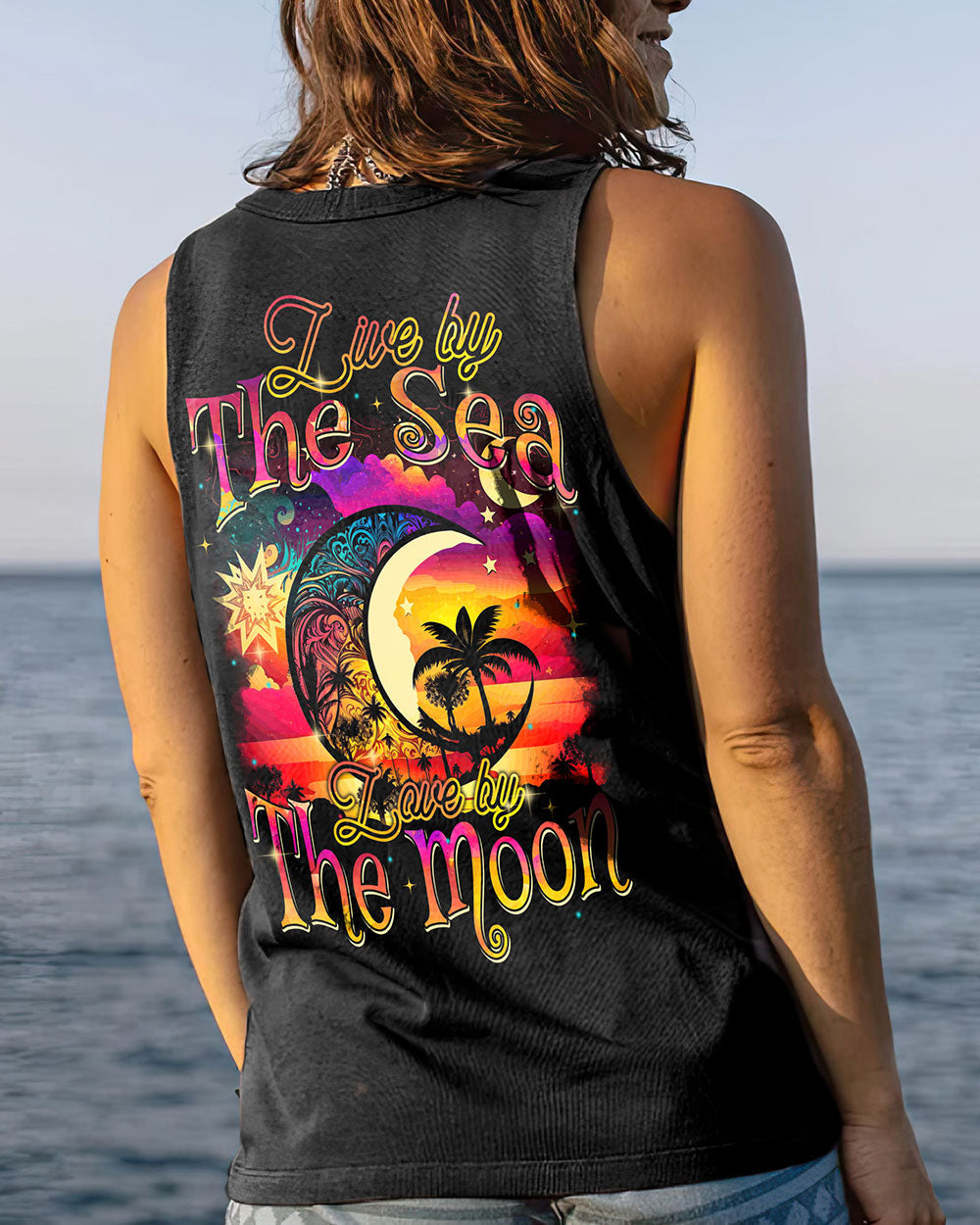 BLISSCORNERS LIVE BY THE SEA ALL OVER PRINT