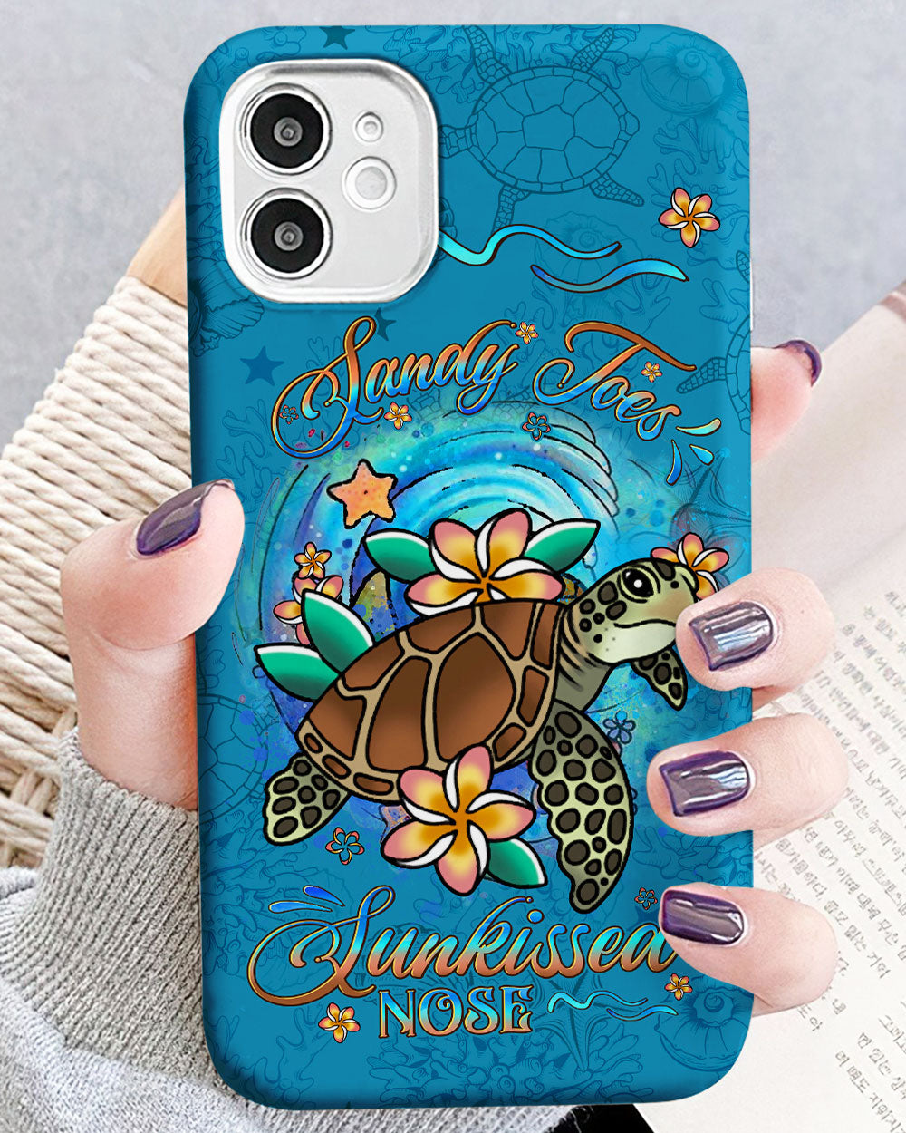 BLISSCORNERS SANDY TOES SUNKISSED NOSE PHONE CASE