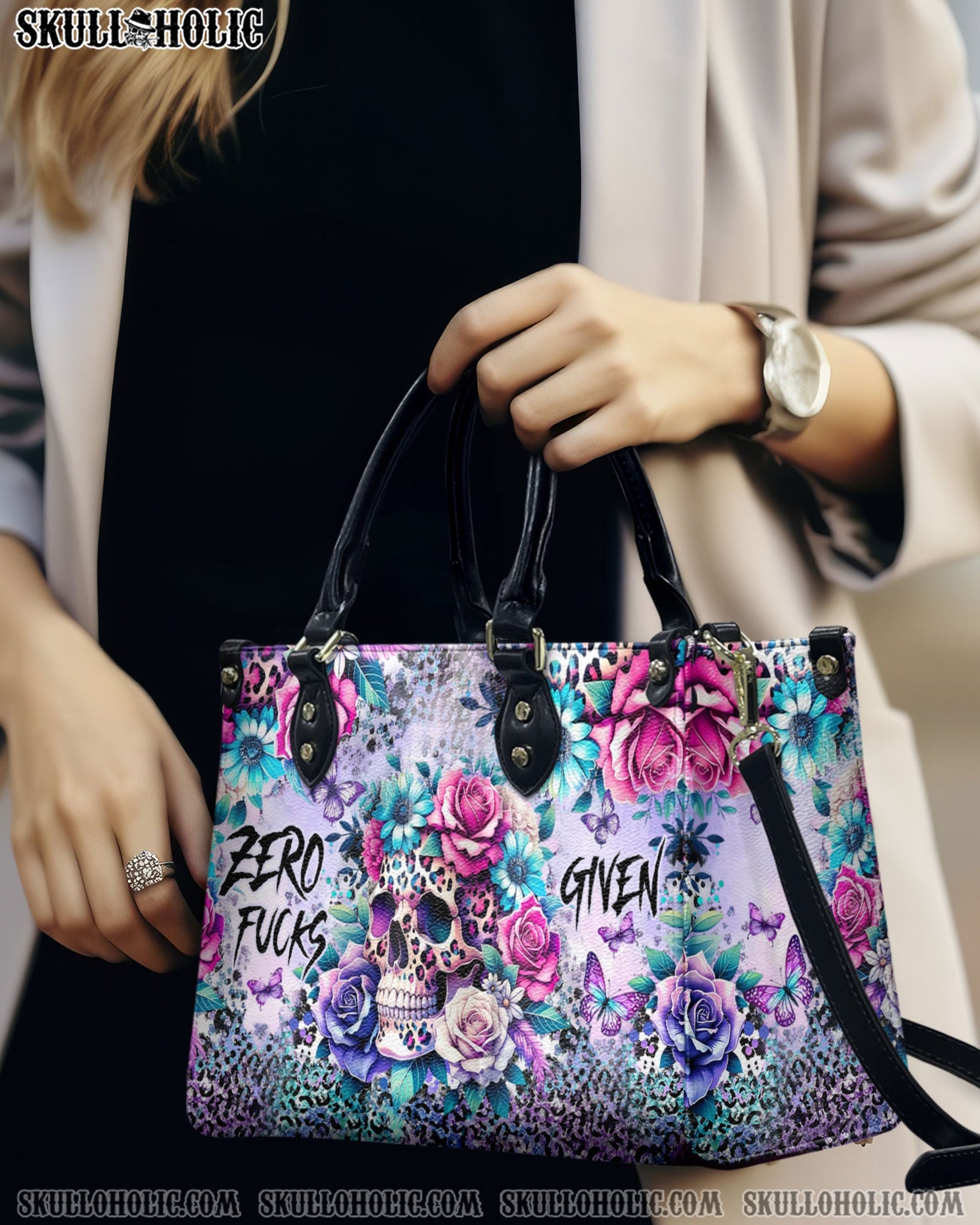 BLISSCORNERS ZERO F GIVEN LEATHER HANDBAG