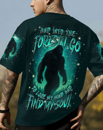 BLISSCORNERS AND INTO THE FOREST I GO BIGFOOT ALL OVER PRINT