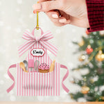 Blisscorners Apron Christmas, Home Decor, Christmas Ornament, Personalized Ornament2D Flat LM2111