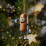 Blisscorners A Punching Bag Home Decor Christmas Ornament, Personalized Ornament2D Flat LM2211