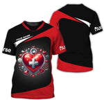 Blisscorners Personalized Nurse Shirt - Heart of Healing