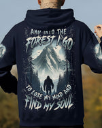 BLISSCORNERS AND INTO THE FOREST I GO BIGFOOT ALL OVER PRINT