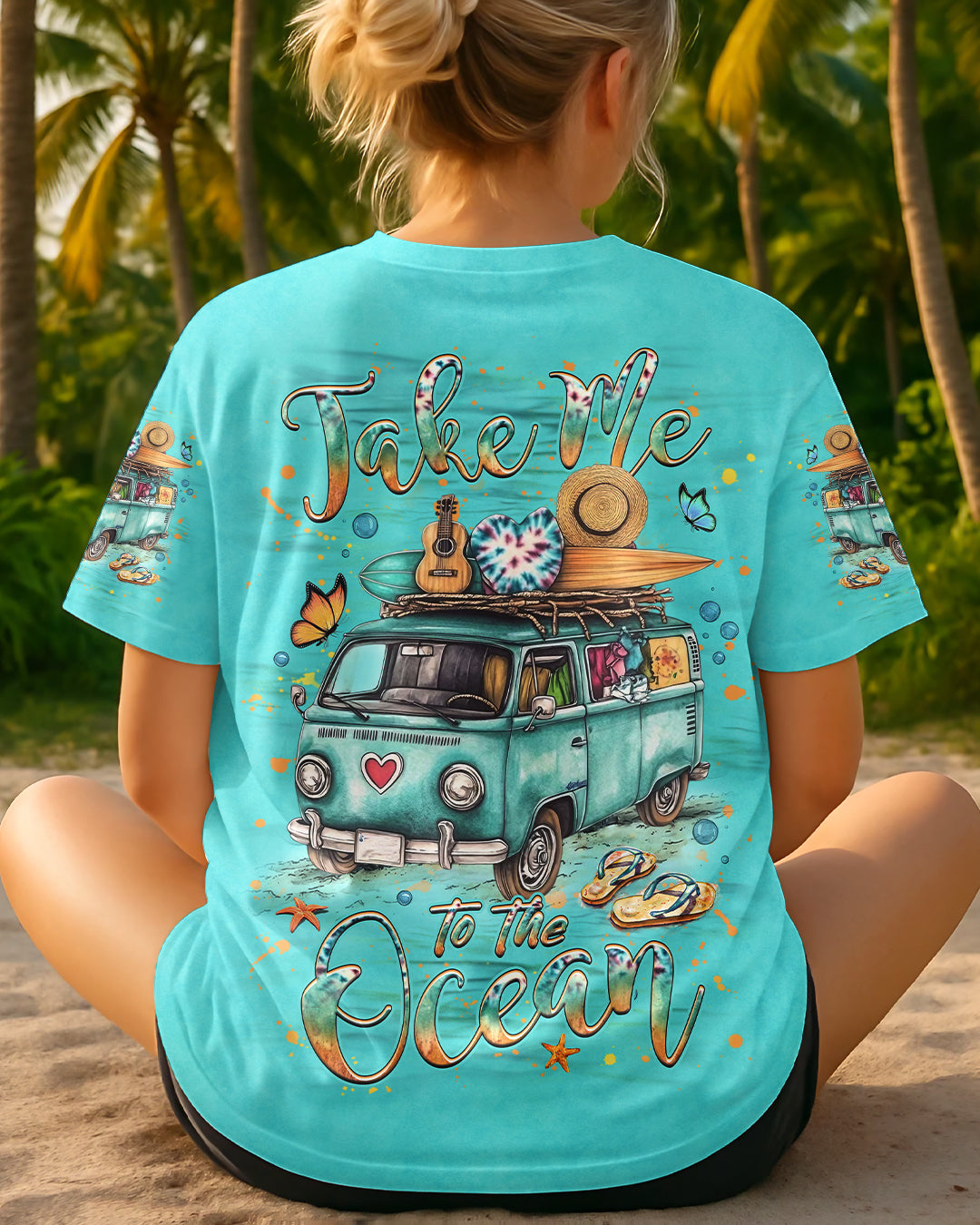 BLISSCORNERS TAKE ME TO THE OCEAN ALL OVER PRINT