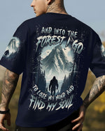 BLISSCORNERS AND INTO THE FOREST I GO BIGFOOT ALL OVER PRINT