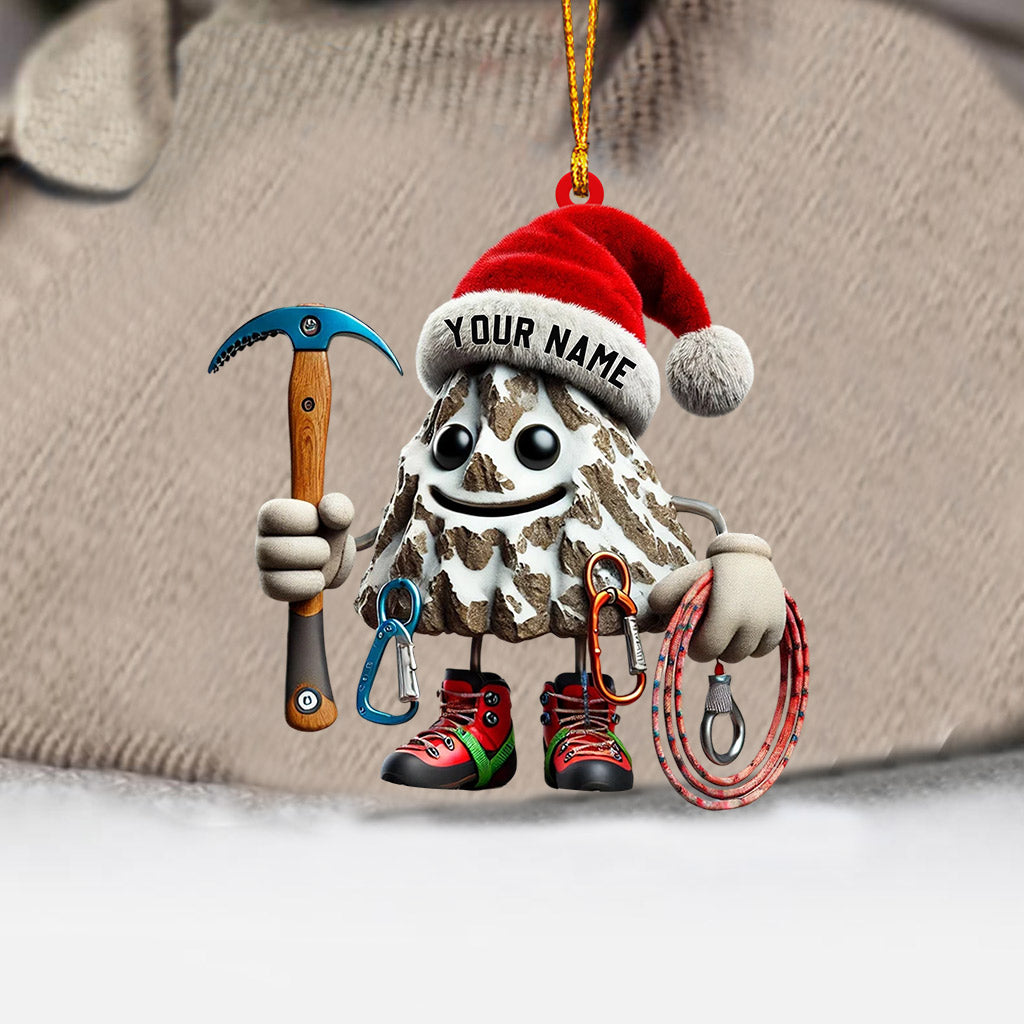 Blisscorners Climbing Home Decor Christmas Ornament, Personalized Ornament2D Flat LM2211