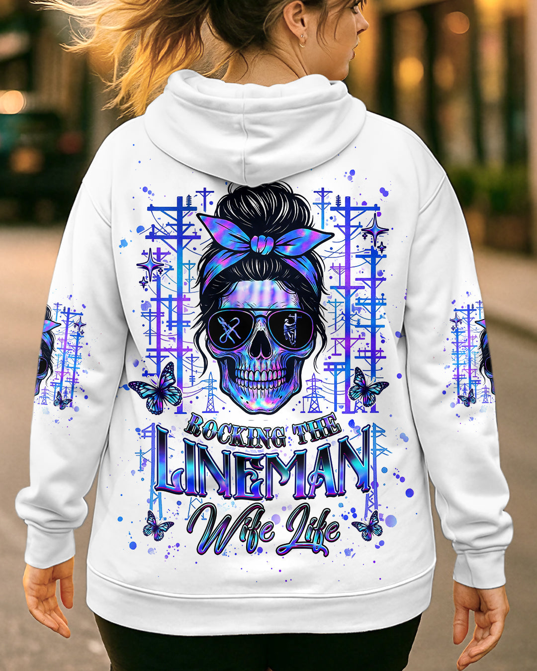 BLISSCORNERS NO FLUX GIVEN WELDER SKULL ALL OVER PRINT