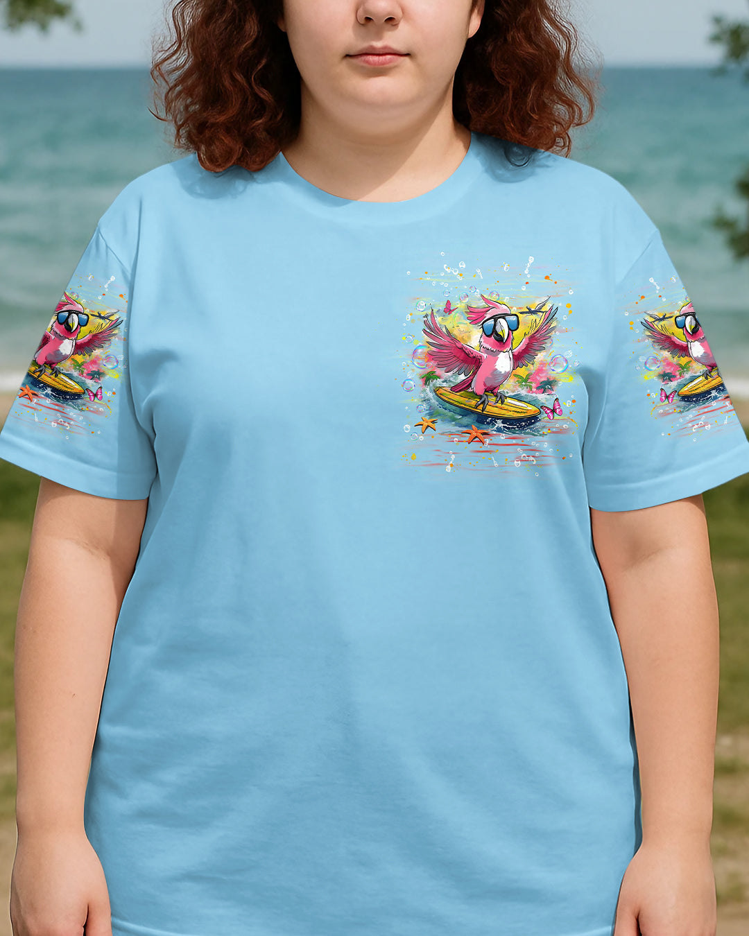 BLISSCORNERS RIDE THE WAVE STAY SALTY ALL OVER PRINT