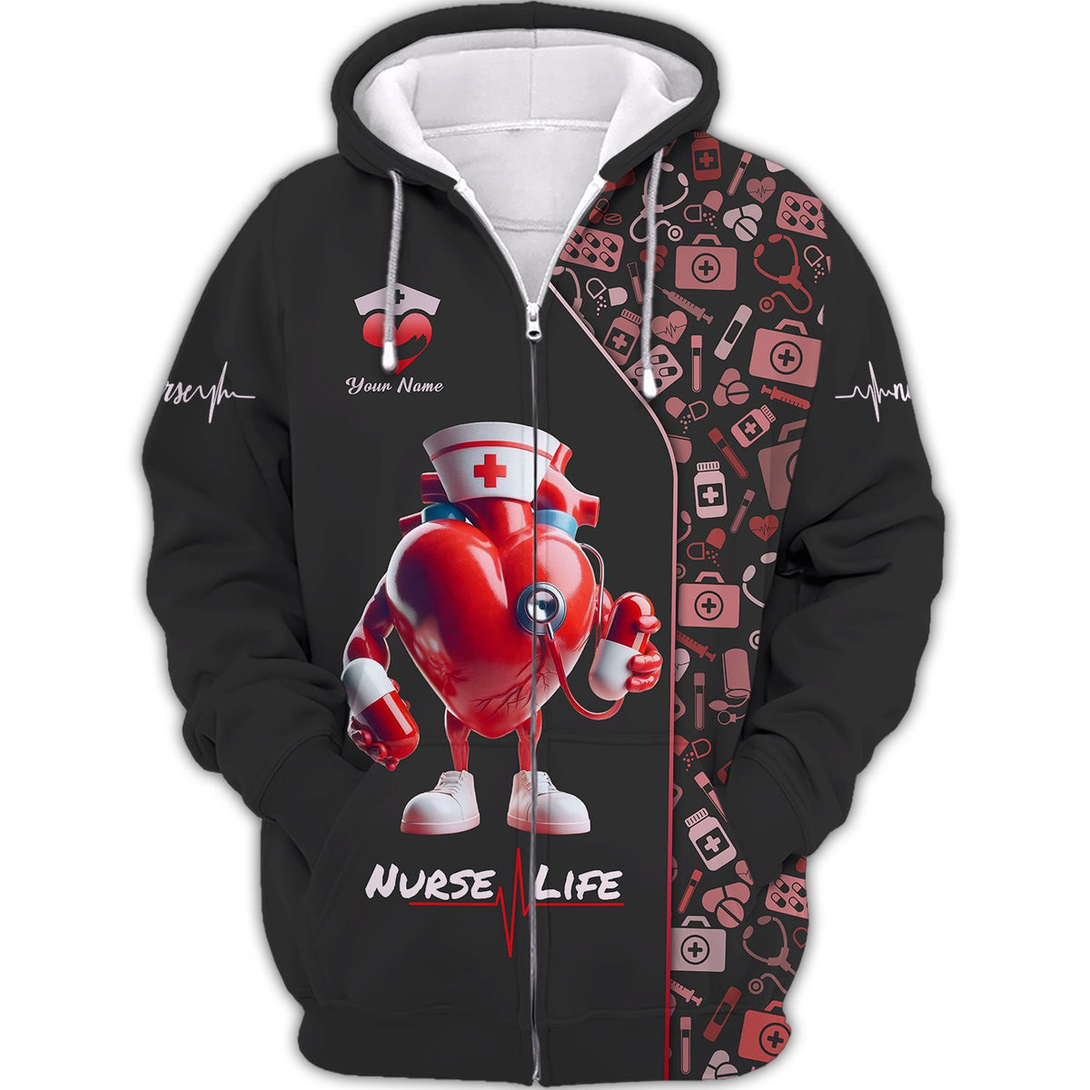 Blisscorners Personalized Nurse Shirts - Celebrate the Heart of Healthcare