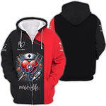 Blisscorners 3D Full Print Heart With Nursing Tools T-Shirts Personalized Name Gift For Nurse Lovers