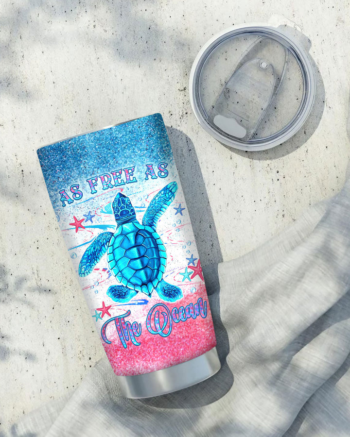 BLISSCORNERS AS FREE AS THE OCEAN TURTLE TUMBLER - YHLN0409254