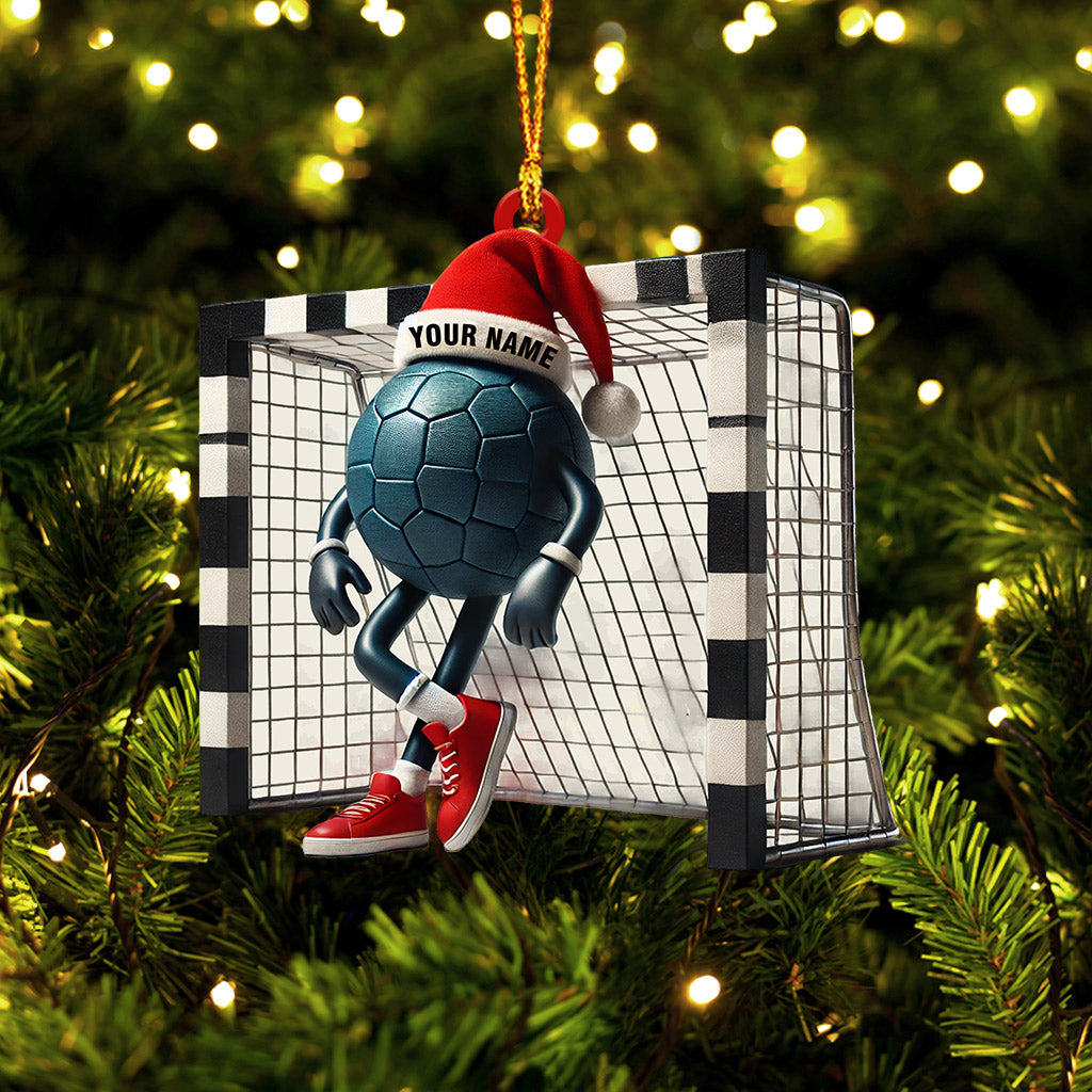 Blisscorners Goalkeeper Home Decor Christmas Ornament, Personalized Ornament2D Flat LM2211
