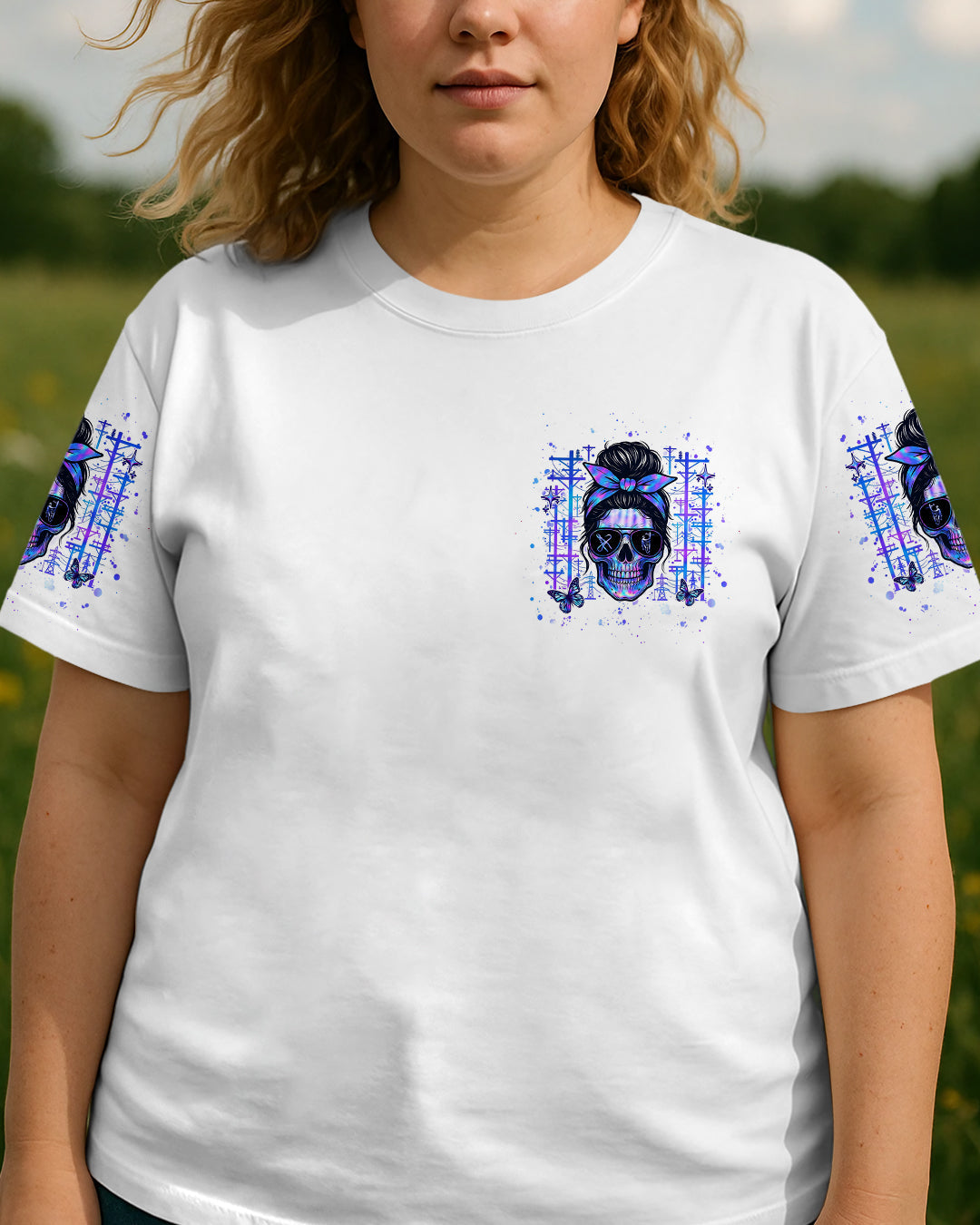 BLISSCORNERS NO FLUX GIVEN WELDER SKULL ALL OVER PRINT