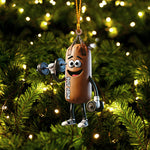 Blisscorners A Punching Bag Home Decor Christmas Ornament, Personalized Ornament2D Flat LM2211