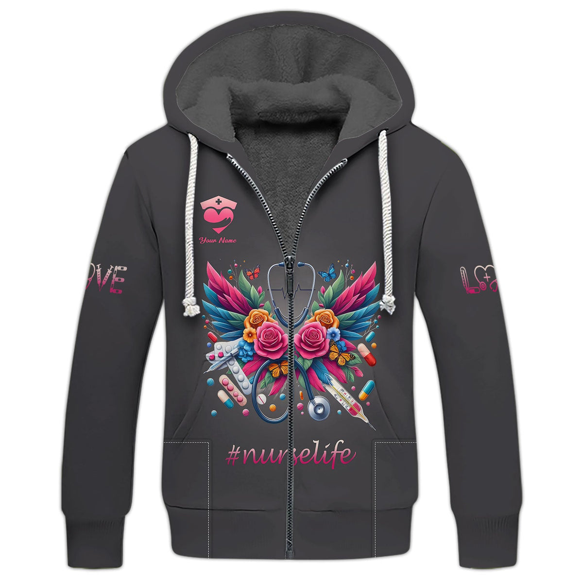 Blisscorners Personalized Nurse Shirt - Vibrant Care and Compassion