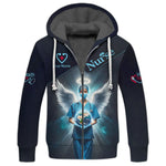 Blisscorners Personalized Nurse Shirts - Guardian Angel Nurse Design for Healthcare Heroes