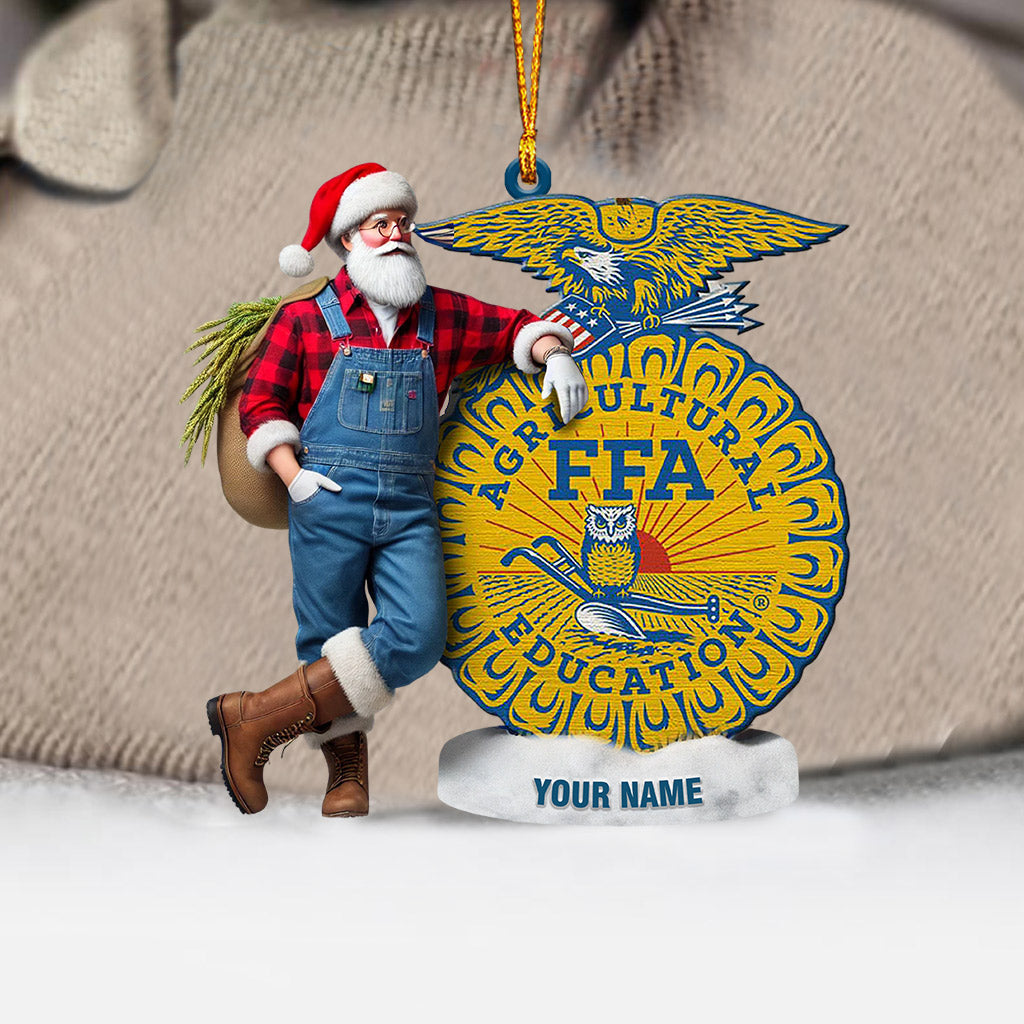 Blisscorners FFA Education Christmas Ornament, Personalized Ornament2D Flat LM2211