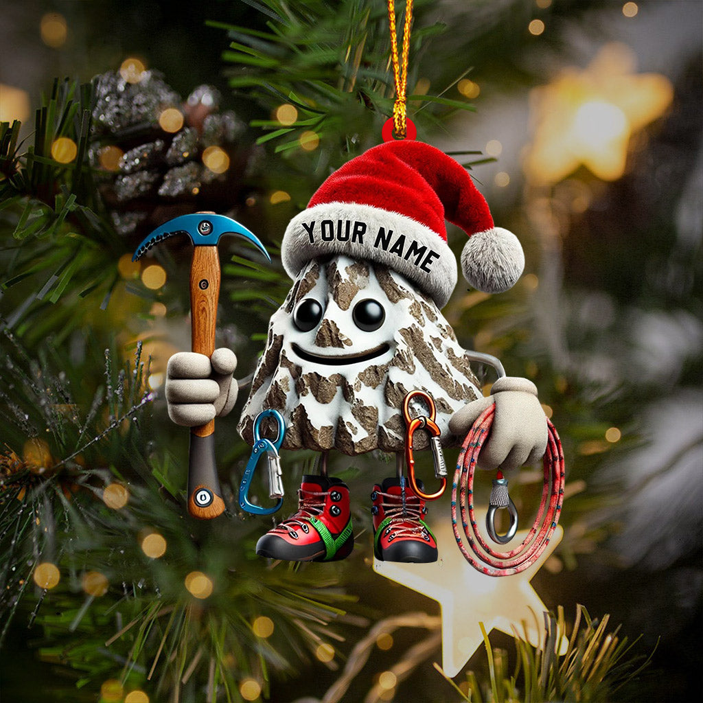 Blisscorners Climbing Home Decor Christmas Ornament, Personalized Ornament2D Flat LM2211