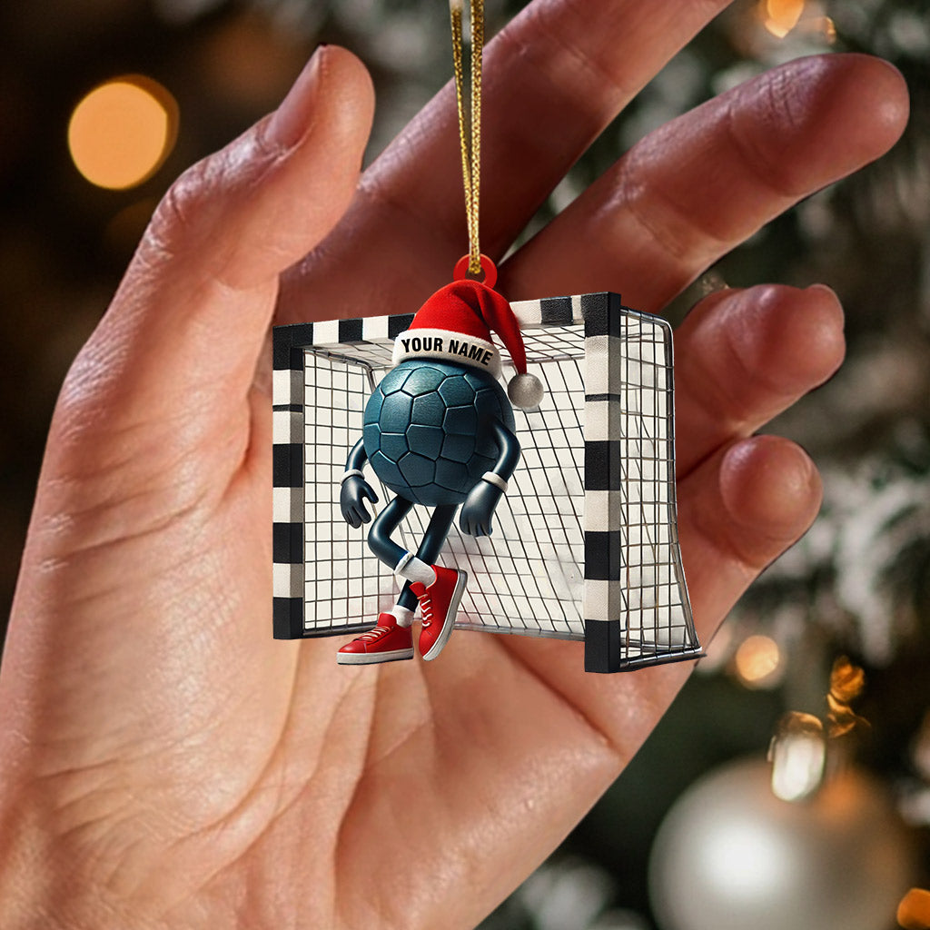 Blisscorners Goalkeeper Home Decor Christmas Ornament, Personalized Ornament2D Flat LM2211
