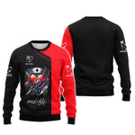 Blisscorners 3D Full Print Heart With Nursing Tools T-Shirts Personalized Name Gift For Nurse Lovers