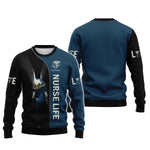 Blisscorners Personalized Nurse Shirt, Angel Wings and Healthcare Hero Tribute