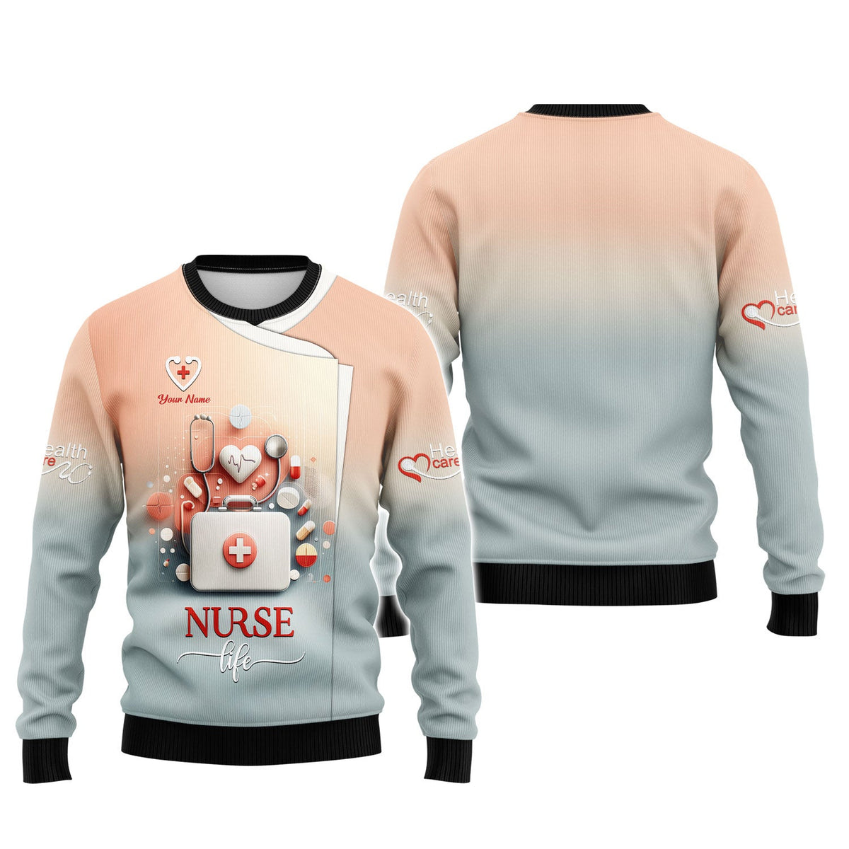 Blisscorners Personalized Nurse Shirts - Embrace the Nurse Life with Style