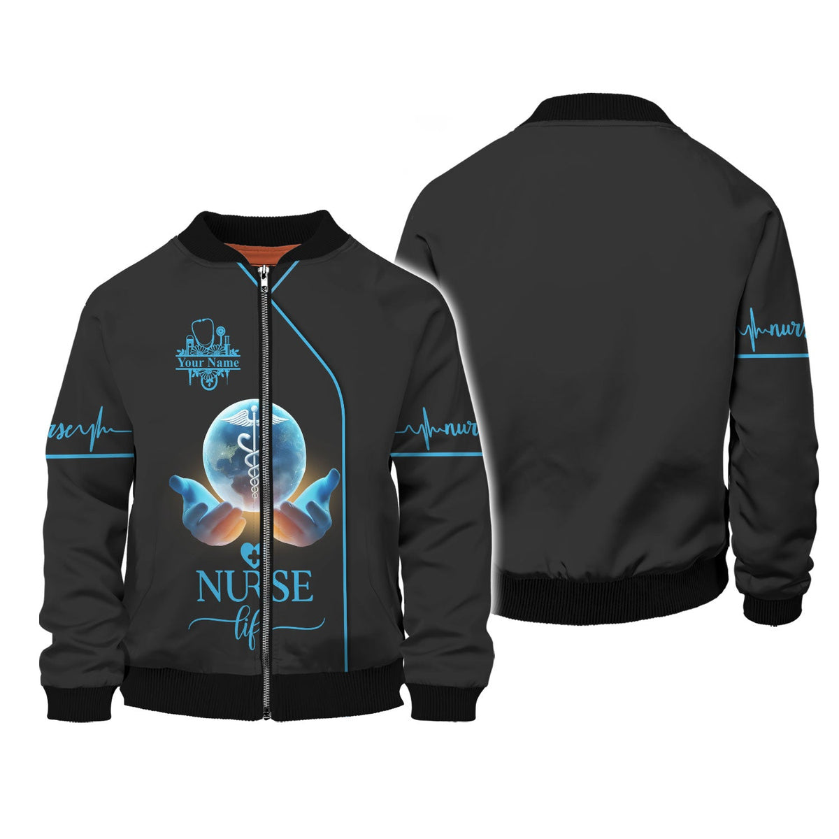 Blisscorners Personalized Nurse Shirt, Nurse Life Shirt