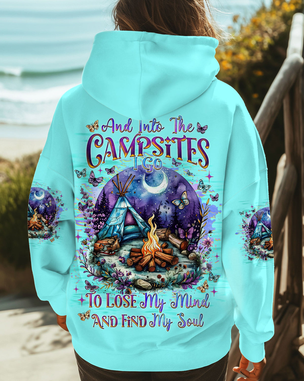 BLISSCORNERS AND INTO THE CAMPSITES I GO ALL OVER PRINT