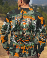 BLISSCORNERS BUCK AROUND AND FIND OUT DEER HUNTING ALL OVER PRINT