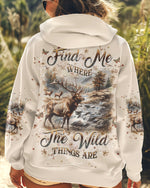 BLISSCORNERS (HOT DEAL) FIND ME WHERE THE WILD THINGS ARE ALL OVER PRINT