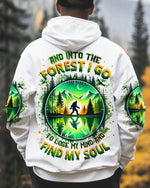 BLISSCORNERS AND INTO THE FOREST I GO BIGFOOT ALL OVER PRINT