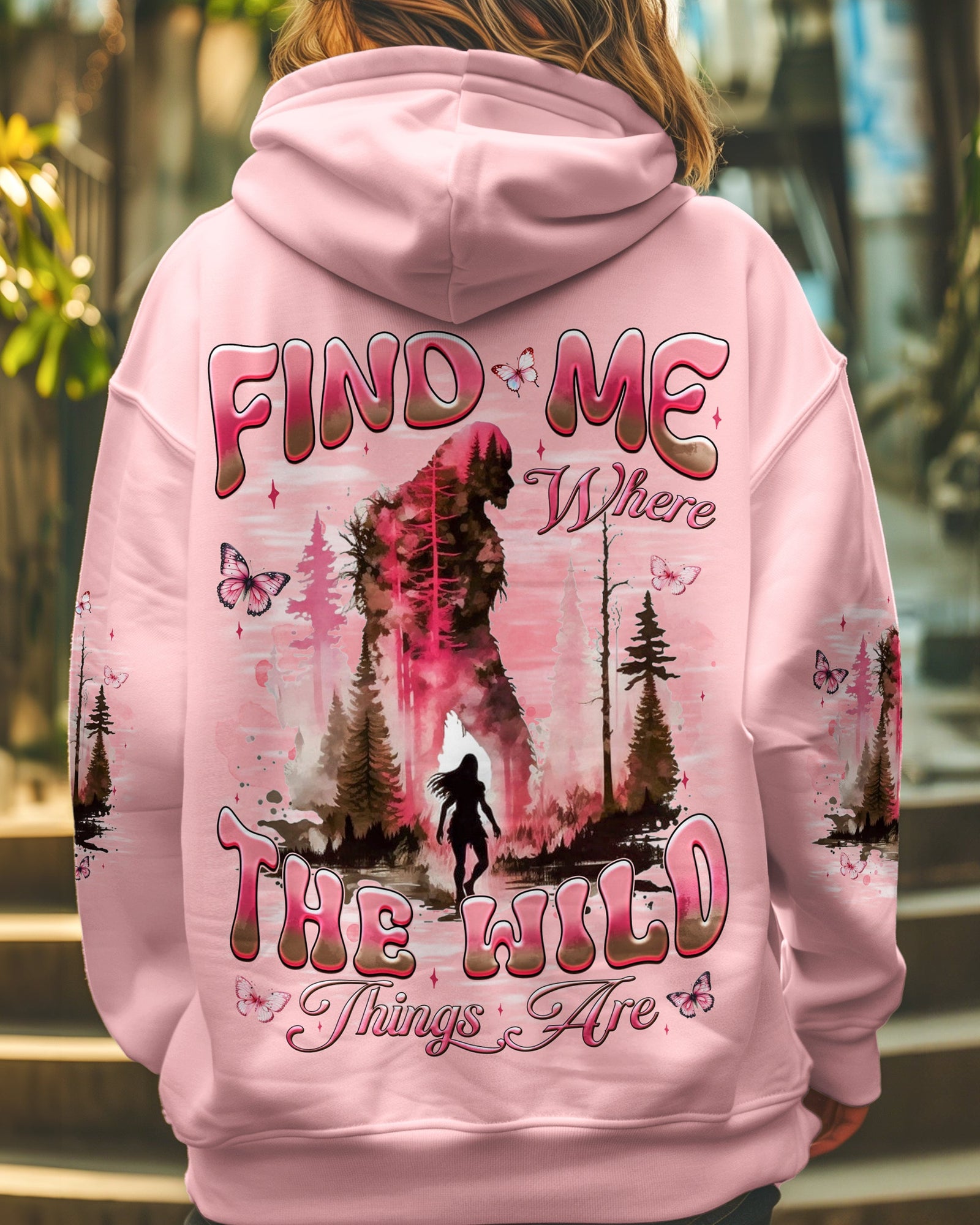 BLISSCORNERS FIND ME WHERE THE WILD THINGS ARE ALL OVER PRINT