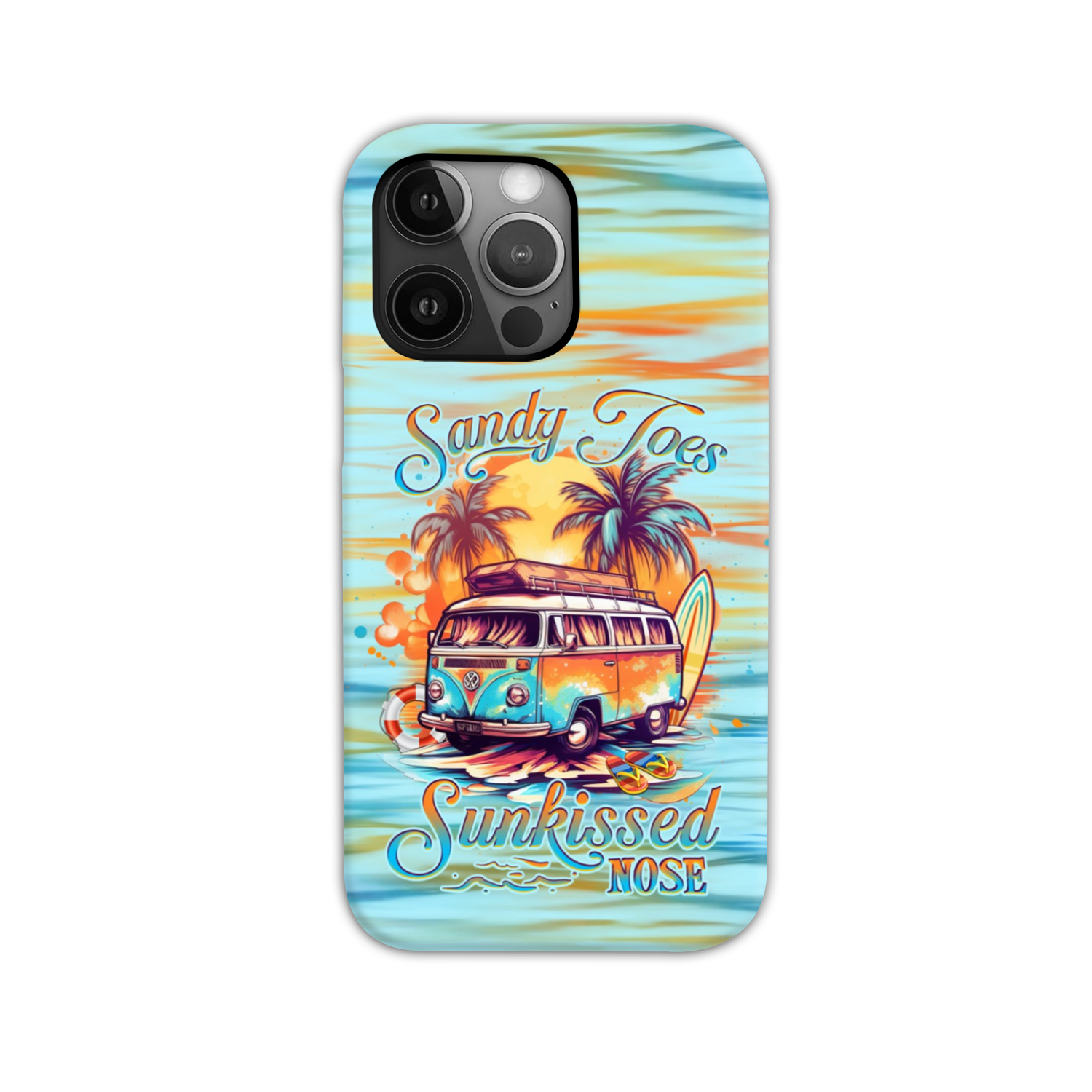 BLISSCORNERS SANDY TOES SUNKISSED NOSE PHONE CASE