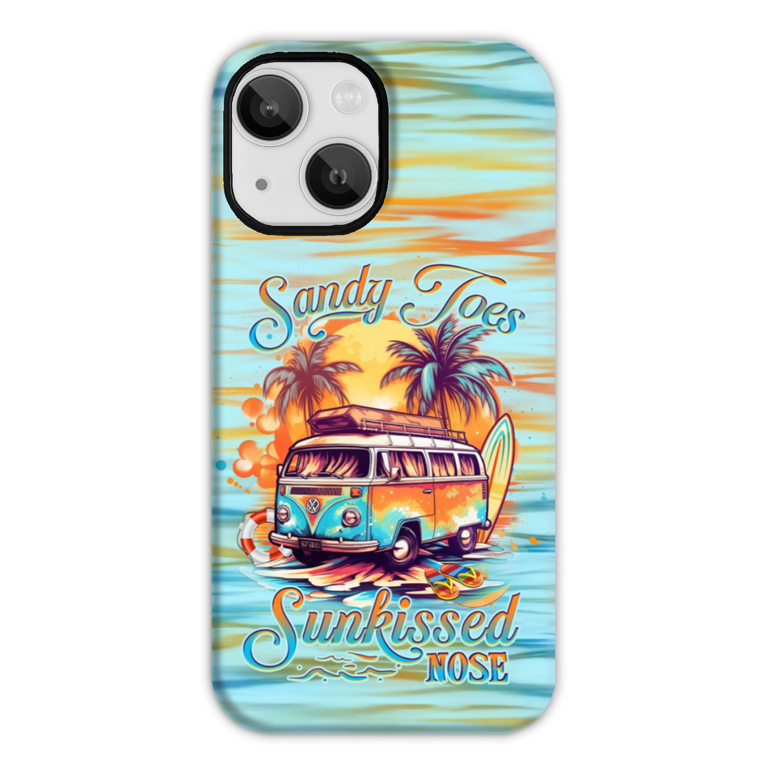 BLISSCORNERS SANDY TOES SUNKISSED NOSE PHONE CASE