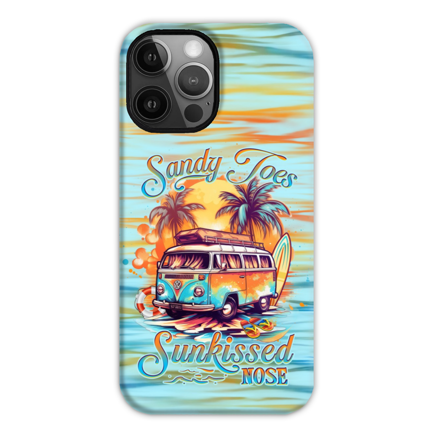 BLISSCORNERS SANDY TOES SUNKISSED NOSE PHONE CASE