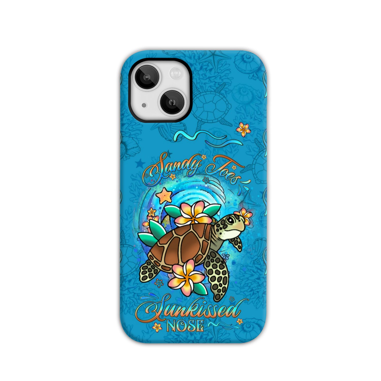 BLISSCORNERS SANDY TOES SUNKISSED NOSE PHONE CASE