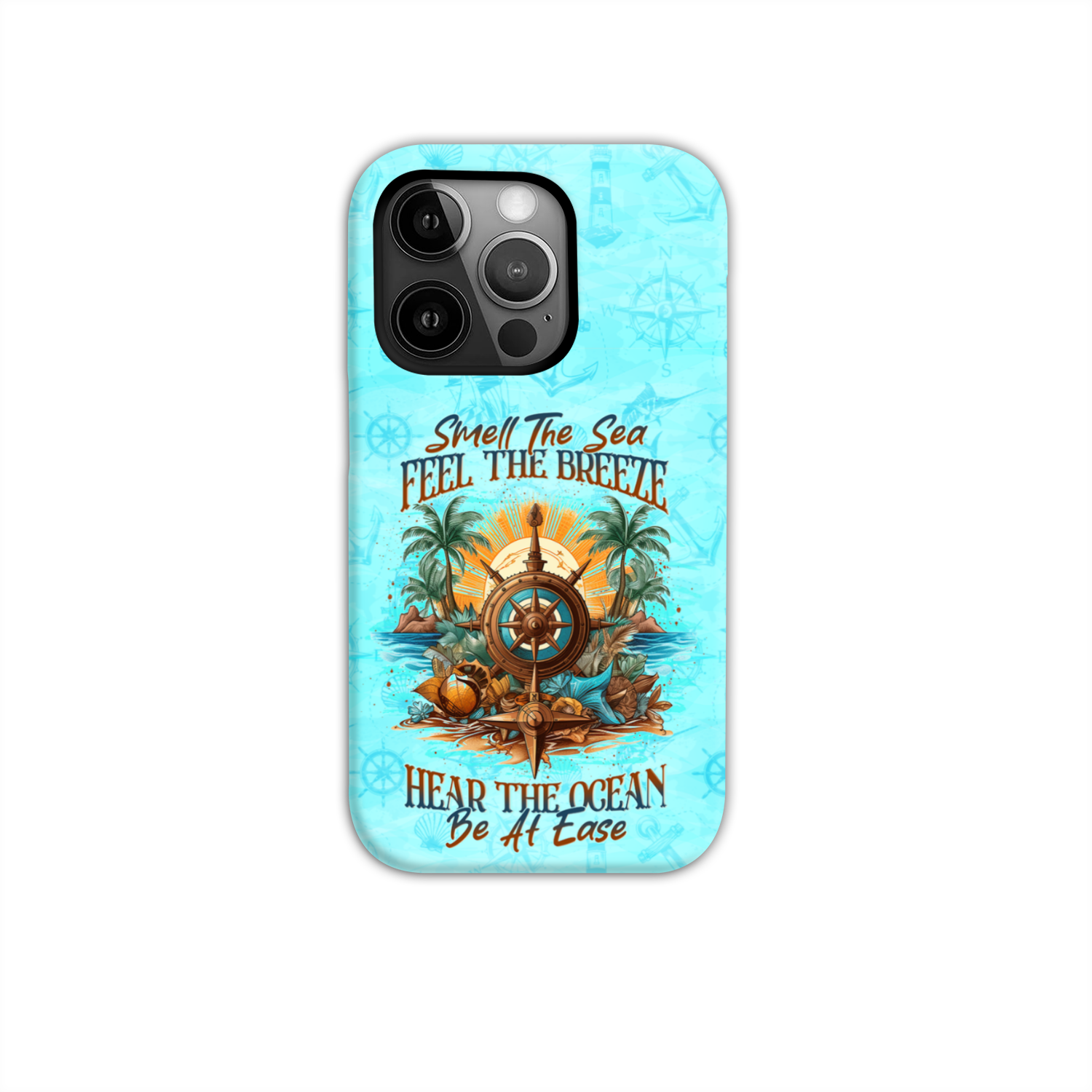BLISSCORNERS SMELL THE SEA FEEL THE BREEZE PHONE CASE